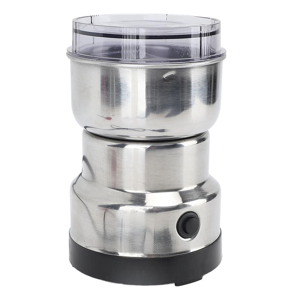 Electric Coffee Bean Grinder Stainless Steel Portable One Touch Efficiently Electric Spice Grinder for Grains Cereals