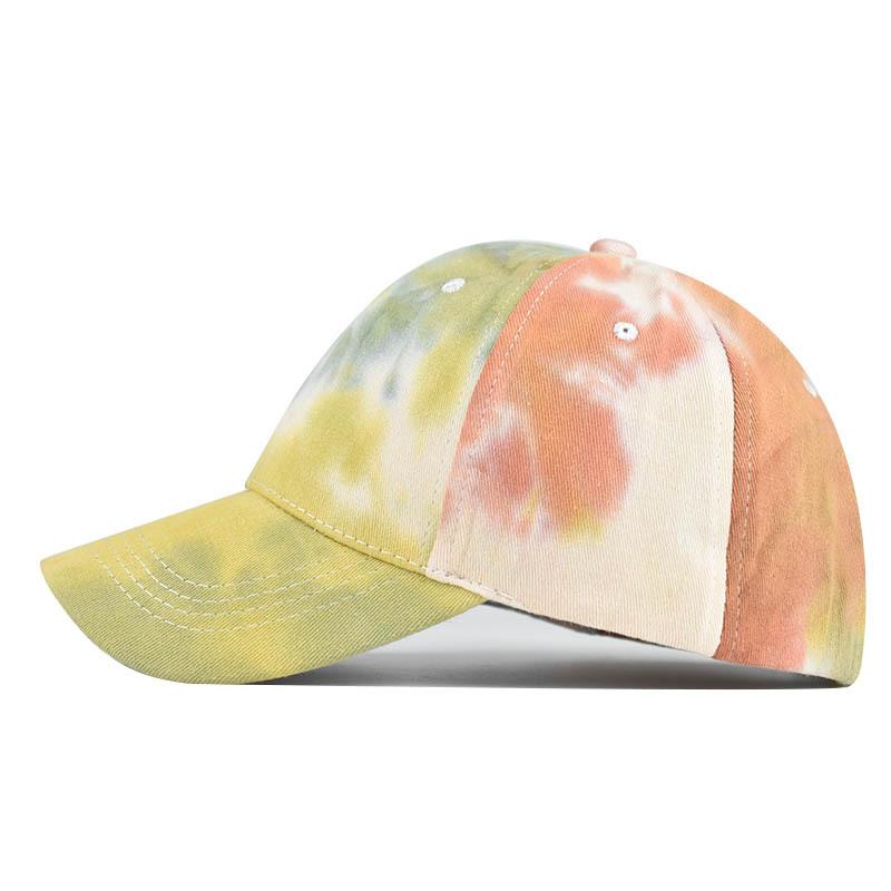 Outdoor Adjustable Baseball Cap Fashion Graffiti Unisex Tie-dyed Adjustable Cap Sport Sunscreen Snapback Hip-hop Hat Gorras