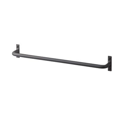 SANEI Porte-serviettes en fer style antique, multi-usages, 365 mm, noir, W5717-365-D