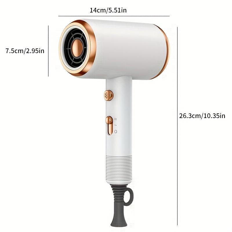 5 in 1 Professional Hair Dryer Powerful with Hot and Cold Air Functionality Thermostatic Electric Hair Drye for Smooth Hair Tool