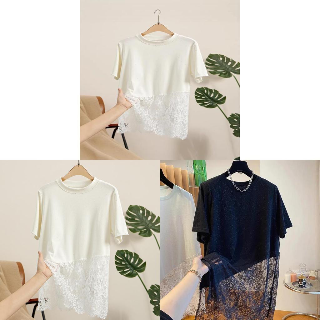 Summer T Shirt Dress With Embroidery For Casual And Business Wear In Soft Polyester Fabric