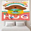 Bee's Rainbow Adventure Tapestry Hanging for Bedroom,Livingroom, Playroom,Decor Art Room Wall Tapestry Holiday and Birthday Gifts