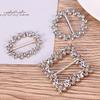 BESTOYARD Scarf Ring 3Pcs 80s Party Tee Shirt Clips Pearl Rhinestone T Shirt Scarf Clip Ring Buckles Waistband Neckerchief Clip Rings for Clothing