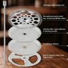 Universal 4In French Press Filter Replacements Set Includes Spirals and Crosses Disk Stainless Steel Plunger and Screens