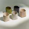 Nordic Folding Entryway Key Leather Storage Box PU Storage Tray Desktop Cosmetic Remote Control Sundry Storage Basket Pen Holder
