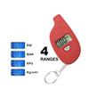 Mini Keychain Style Tire Gauge Digital LCD Display Car Tyre Air Pressure Tester Meter Car Auto Motorcycle Tire Safety Alarm
