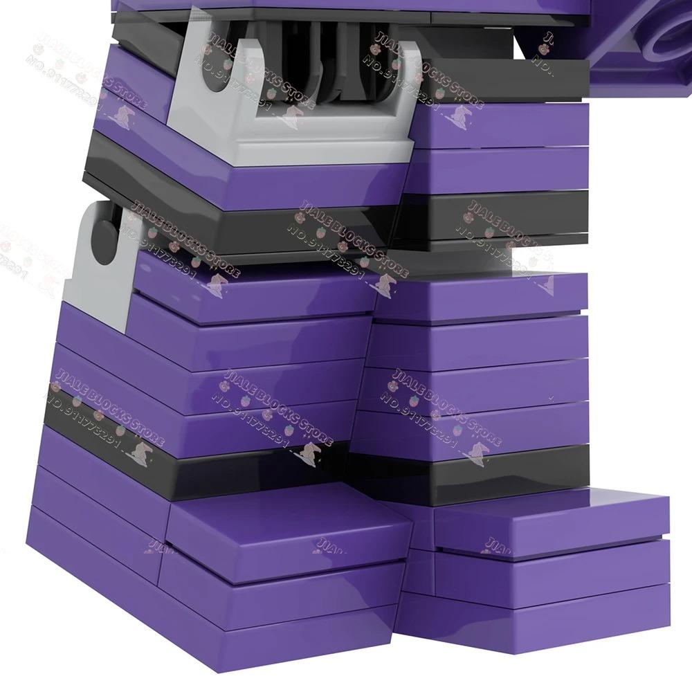 Horror Game Characters MOC Building Blocks Creative Midnight Bear Action Figures Decoration Models Bricks Assembly Toys For Kids