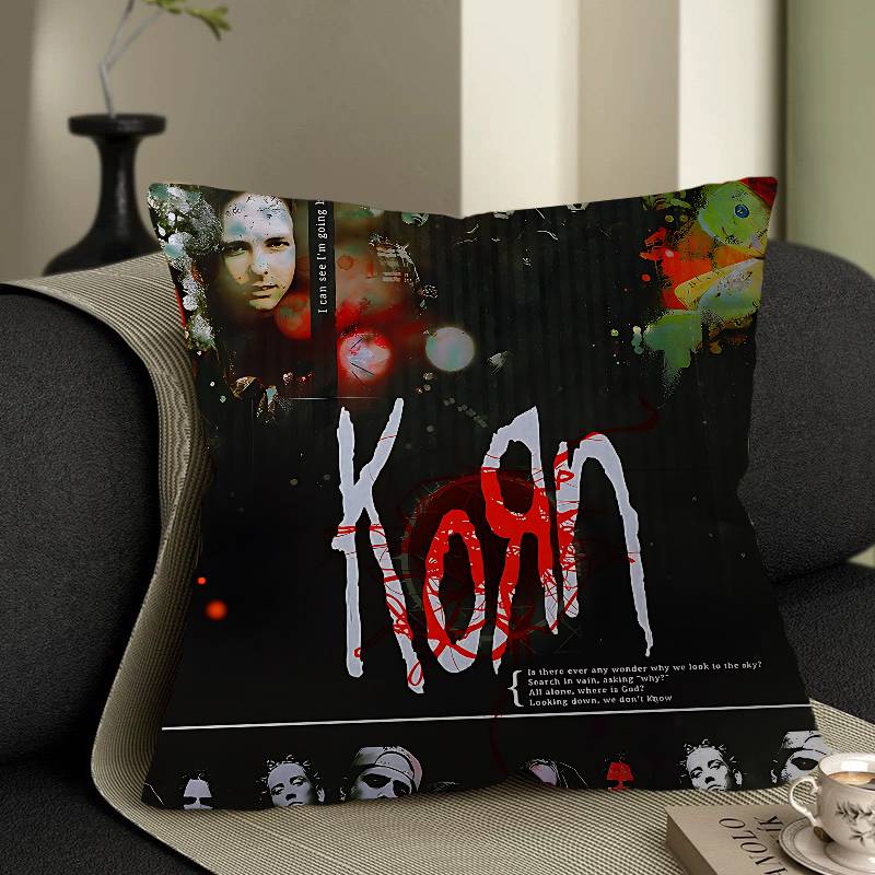 Rock Band K-Korn Kissen Geschenk Home Office Dekoration Kissen Schlafzimmer Sofa Auto Kissenbezug Kissenhülle