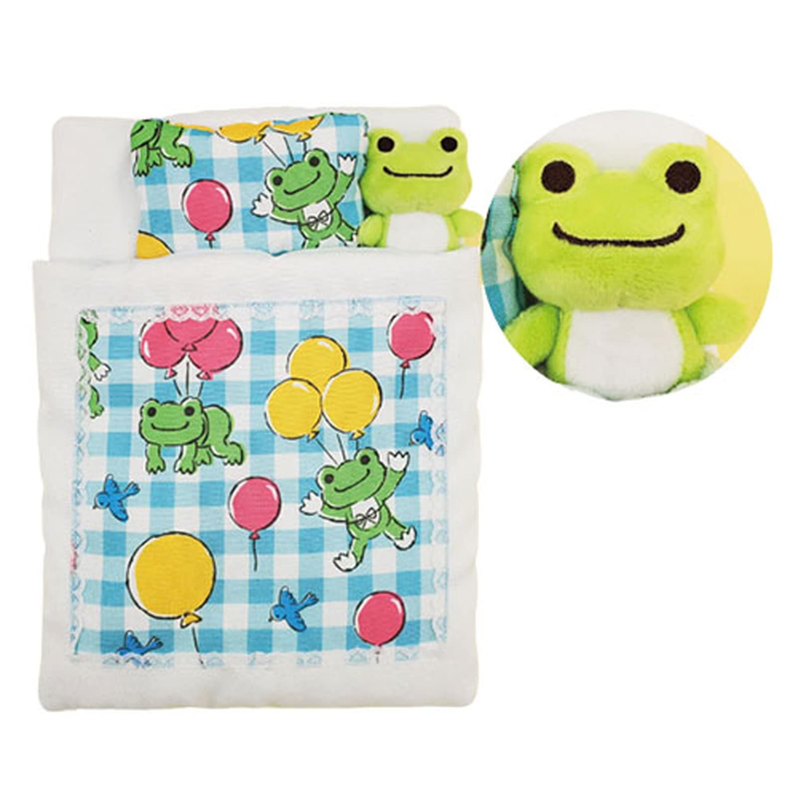 

Nakajima Corporation Pickles the Frog Futon, Balloon Pattern, Blue, 184771-23