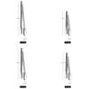 Stainless Steel Food Tongs With Non Slip Grip For Outdoor Barbecue And Cooking