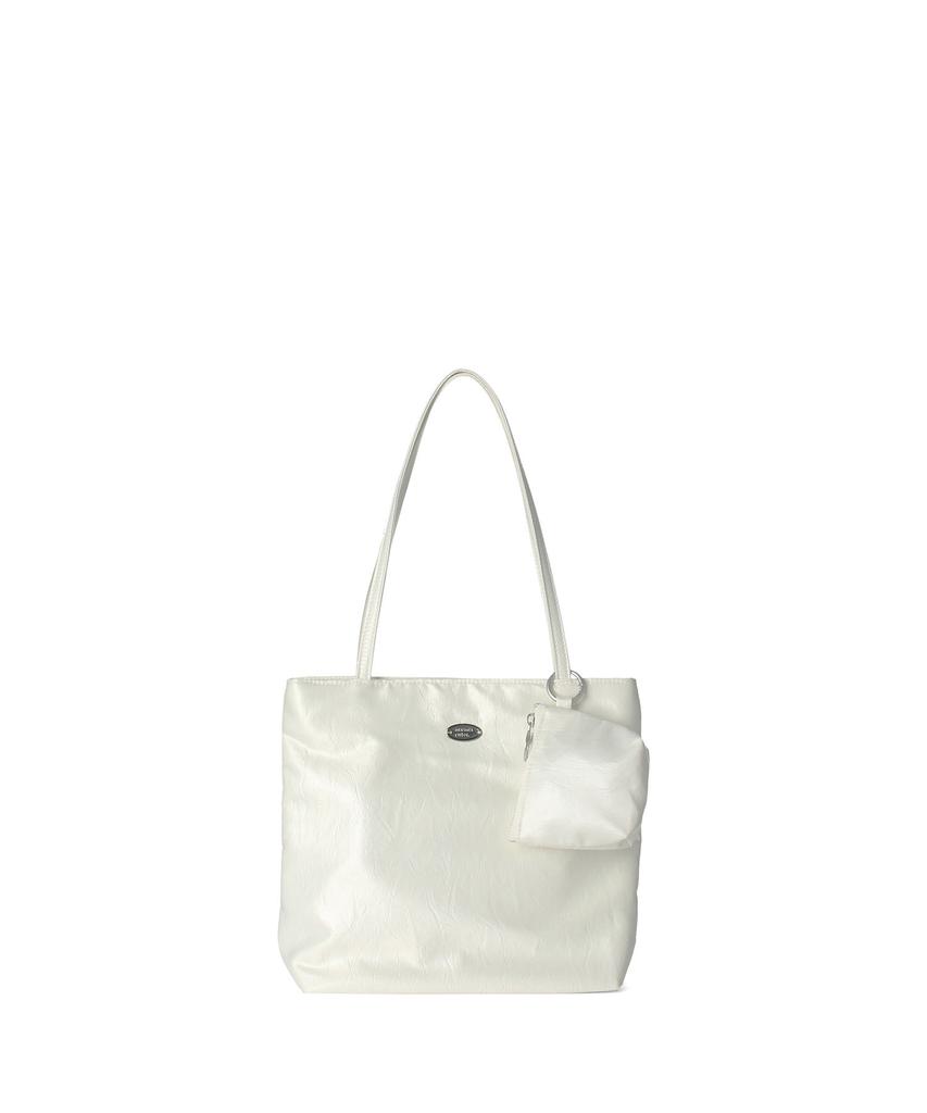 Masmarulez [Pouch Set] Lena Shoulder Bag_Cloud White