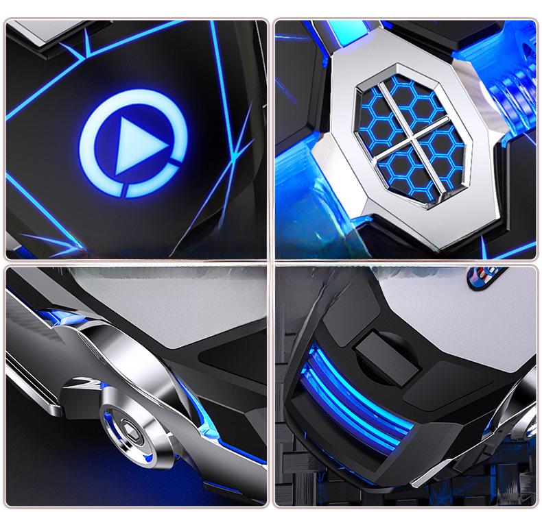 Silver Carving A7 Silent Rechargeable Wireless Mouse for Home, Office, and Gaming