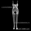 Sex underwear stockings new suspender jacquard hollow sexy net socks onesie net coat