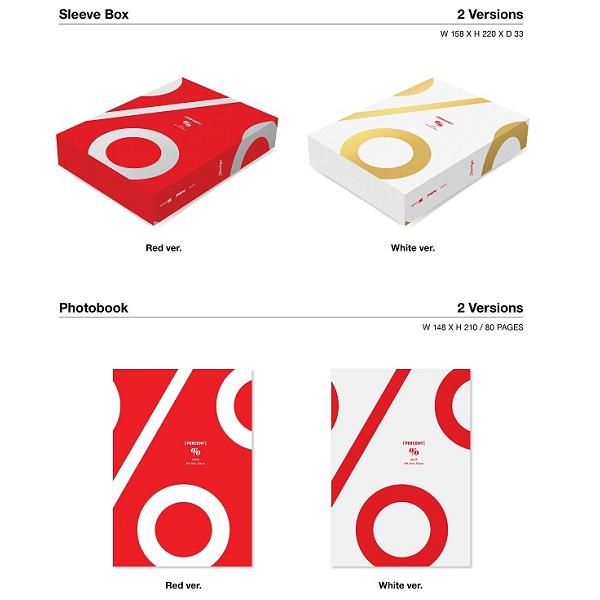 

Apink - PERCENT / 8TH МІНІ-АЛЬБОМ (White / Red VER.) (Cover Random) (kpop) Famous1000Pcs_0003