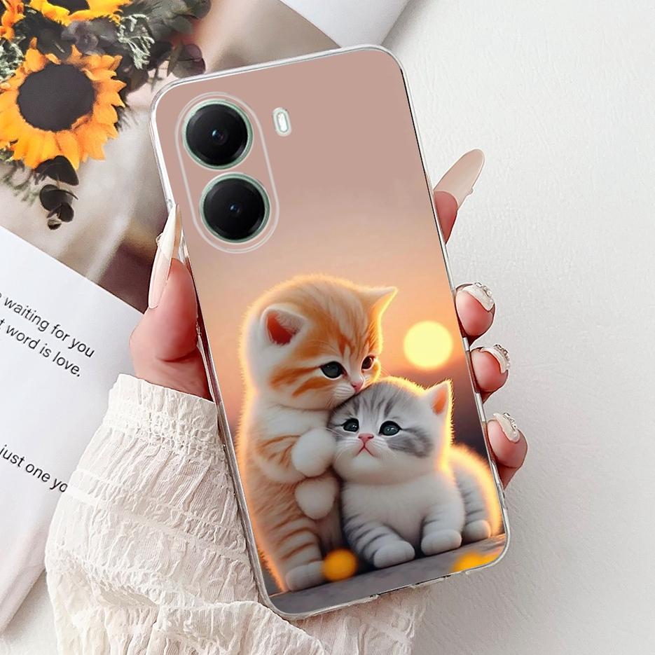 Für Xiaomi Poco X7 Pro 5G Hülle Stylische Bemalte Abdeckung Klare Silikon Weiche TPU Handyhülle Für Xiaomi Poco X7 Pro X7Pro Hülle Coque