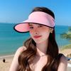 New Women Summer Breathable Sun Hat Casual Fashion Sunscreen and UV Protection UPF50+ Hat Outdoor Sports Traceless Wide Brim Sun Hat