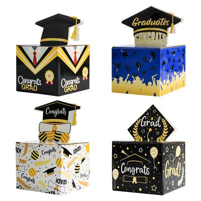 Graduation Season Surprise Money Box Corrugated Packaging Box Surprise Graduation Gift Party Supplies