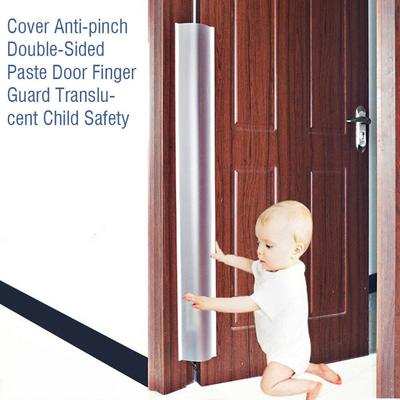 Door Seam Protector Sticker Anti-pinch Guards Pinch-Protective Door Hinge Guard Child Safety