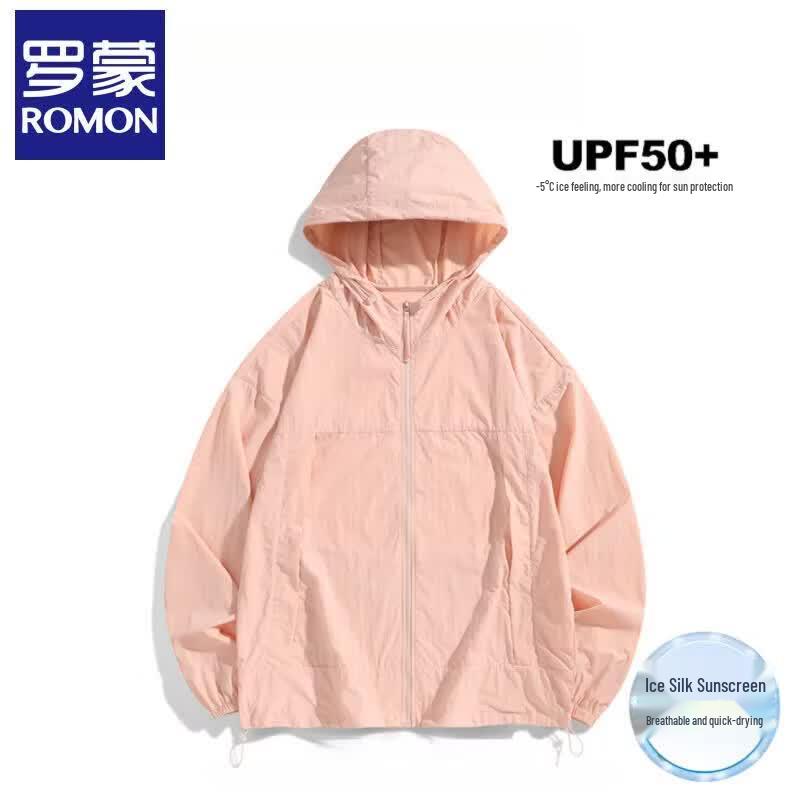 Luomeng Unisex Hooded Ice Silk Quick-Dry UV Protection Jacket