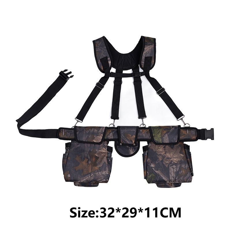 Complete Tool Waist Bag Professional Electrician Tools Bag Multi-function Waterproof tool waist bags Working Storage Tools Kit