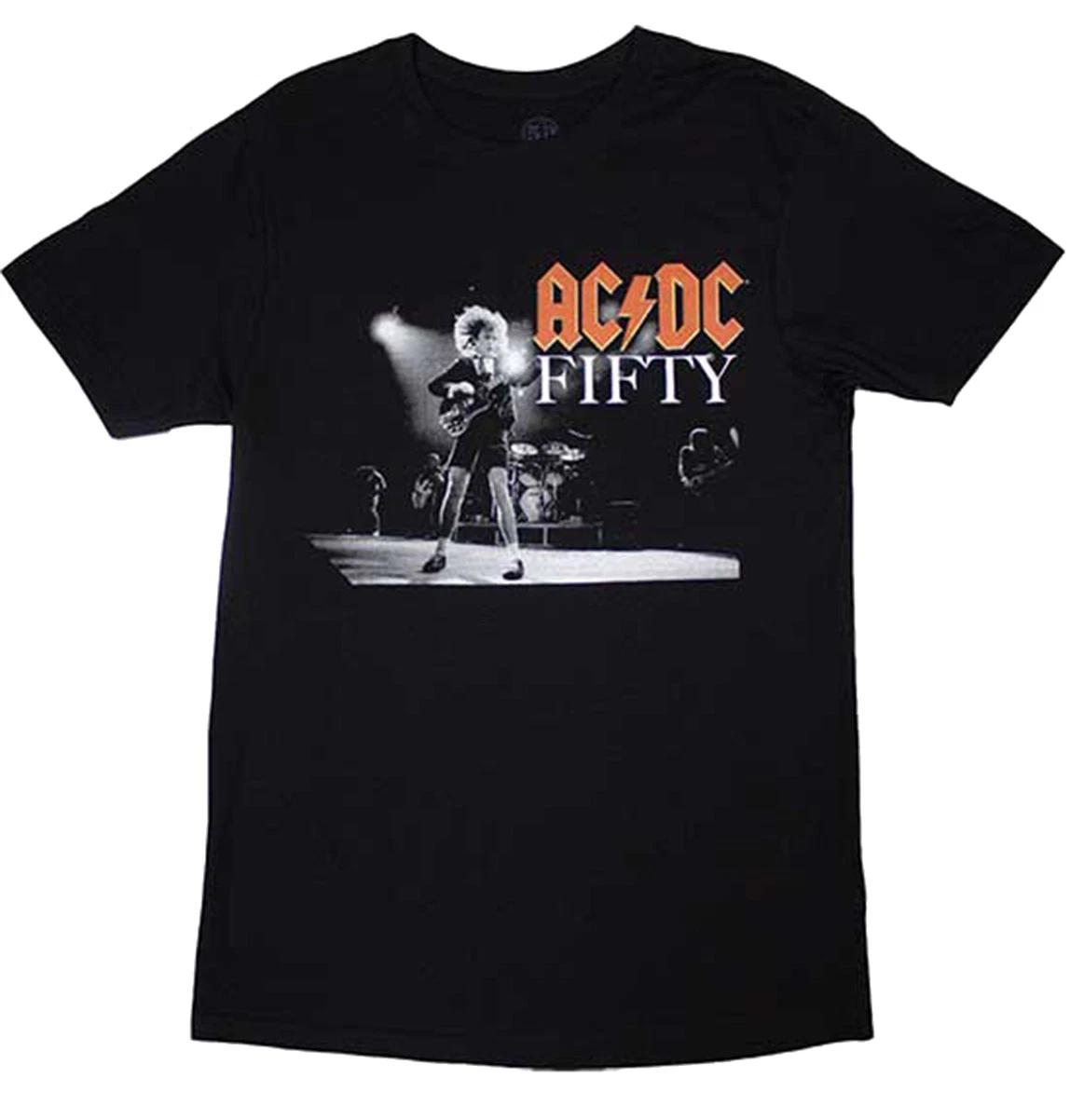 

AC/DC На сцене Пятьдесят Официальная футболка Мужская Унисекс 4XL