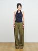 Peullijeupeulojegteu Painting Normal Pants, Khaki