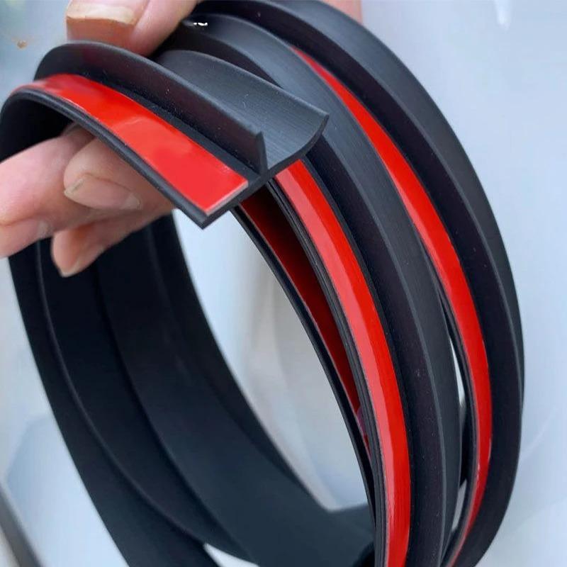 1.6m Universal Car Auto Trunk Lid Gap Seal Strip Accessori Waterproof Rubber Hood Gap Filler Auto Engine Cover Seal Strip