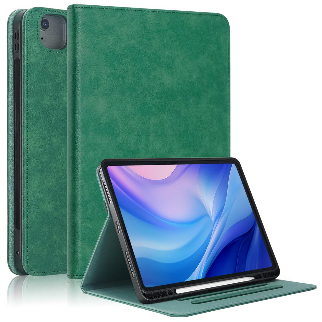 For iPad Air 13 (2025)/(2024)/Pro 13 (2025)/13 (2024)/Pro 12.9 (2022)/(2021)/(2020)/(2018) Leather Case Tablet Cover