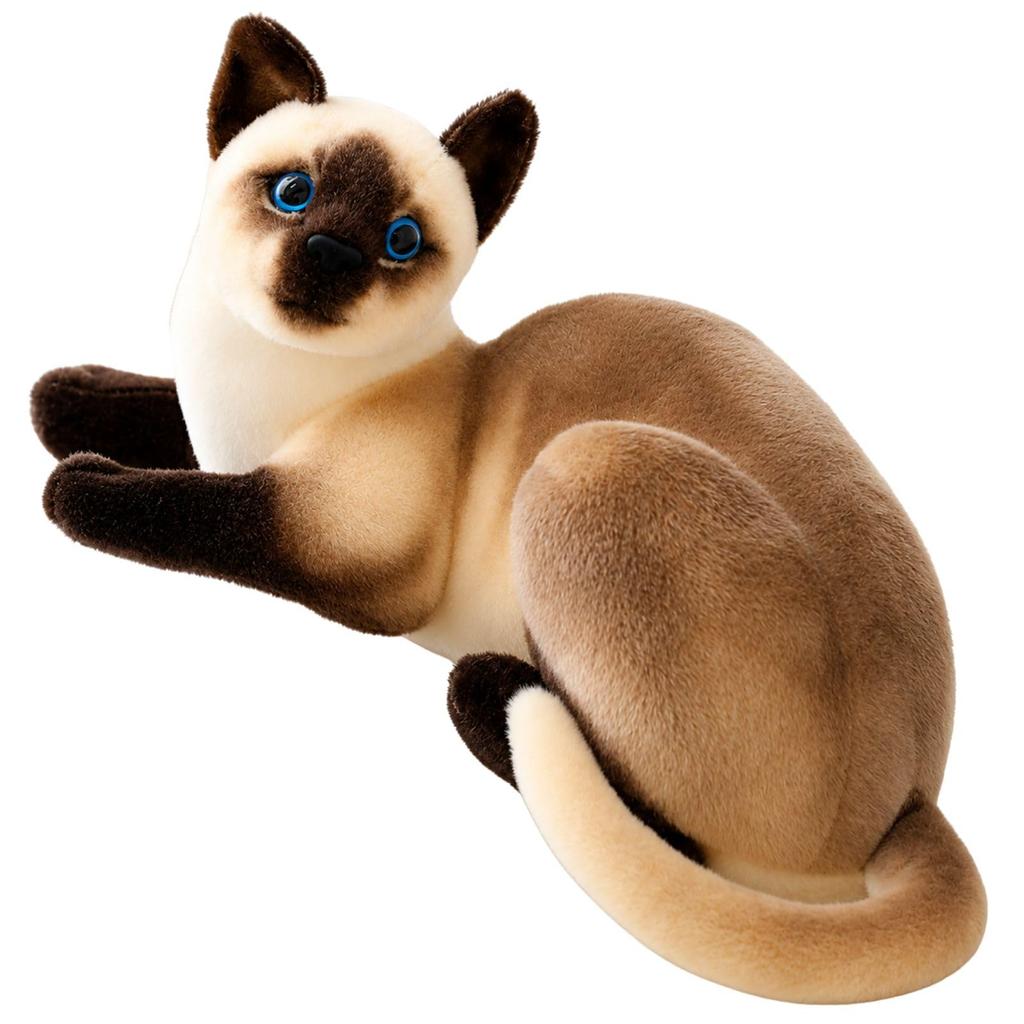 All Trust Cat Plush Toy, Realistic Cat Goods, Birthday Gift (Design A)