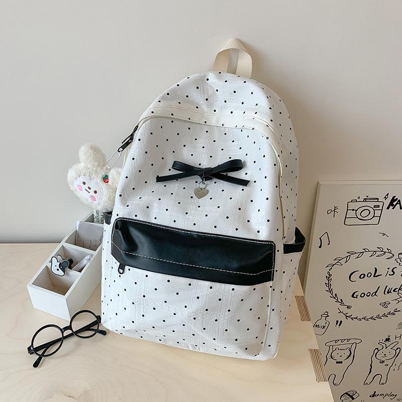 Schoolbag Gentle Lace Design Girl Heart Small Backpack Korean School Bag Elementary School Class Backpack Girlfriend Travel Back