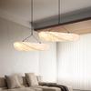 Modern Vertigo Chandelier LED Silk Fabric Pendant Lamp for Living Room Home Decor Nordic Lighting Tense Hanging Light Lampara