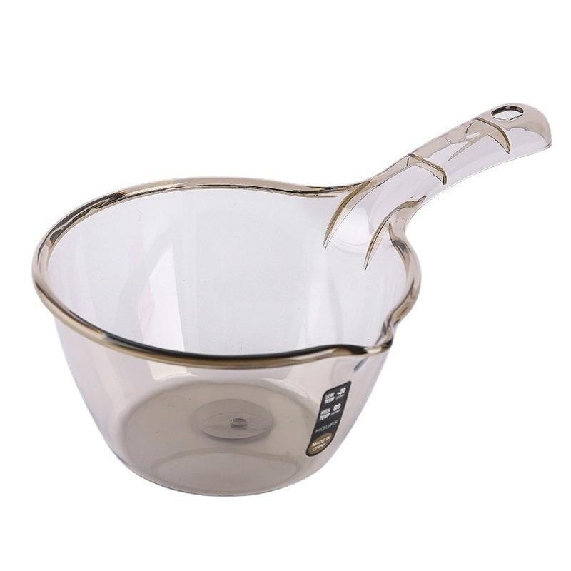 Unbreakable Household Kitchen Ladle, Thickened Plastic Ladle, Bath Ladle, Drifting  Ladle, Children 's Hair Washing Spoon