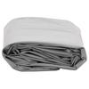 Grey Cover Tarpaulin 1 x 2.5 m 650 g m²