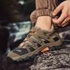 Rock climbing shoes Oxford cloth waterproof hiking shoes outdoor hiking shoes tire sole non-slip sneakers