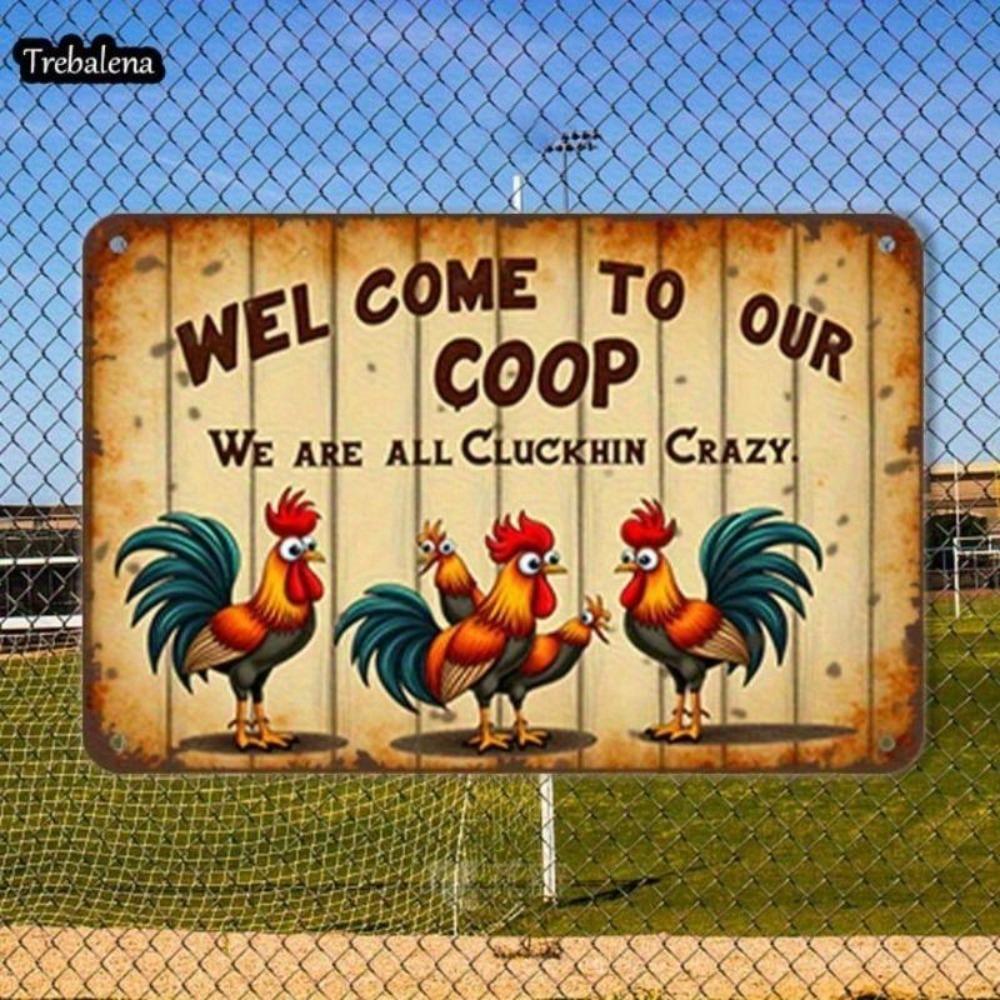 Retro Metal Tin Sign Poster Wall Art Decor