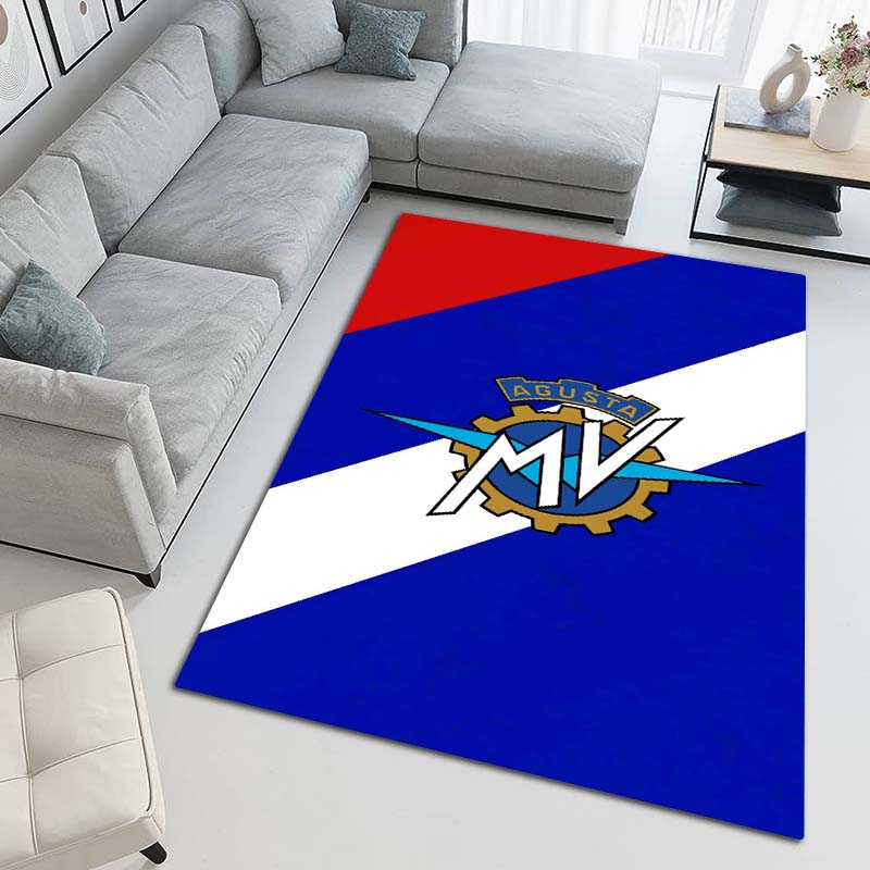 MV AGUSTA Entrance Door Mat Washable Non-Slip Living Room Sofa Chairs Area Mat Kitchen Welcome Doormat