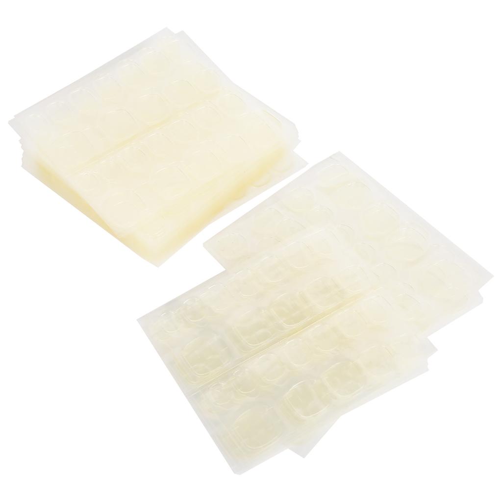 30 Sheet Nail Art Fake Nail Adhesive Tabs Waterproof DoubleSided Nail Tape for Home Salon
