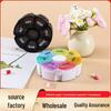 Seven-Color Petals 7-Day, 8-Grid, Moisture-Proof Medicine Box for Pills and Supplements