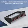 For Nintendo Switch 2/OLED/NS Game Console Horizontal Stand Dock w/Game Card Slot Universal Host Storage Holder Game Accessories