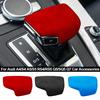 Gear Shift Knob Cover Suede Car Wrap Gear Shift Collars Case for  A4 S4 S5 RS5 B9 A5 Q5 Q7 Auto Interior Accessories