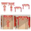 2025 Chinese New Year Decorations Traditional Snake Year Hanging Ornament for Front Door Bedroom Background Store Balcony