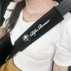 2Pcs Car Seat Belt Cover Shoulder Pad For Giulia Stelvio Giulietta 156 159 147 Mito Tonale Brera Dis Auto Accessories