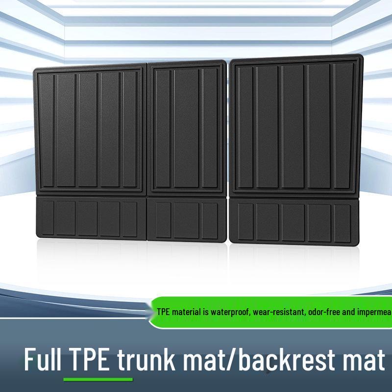 Fits 24 Wei Alpine car models: Custom TPE trunk mats & seat back cushions.