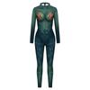 Autumn Mermaid Series Halloween Mermaid Digital Printing Pattern Jumpsuit