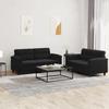VidaXL Sofa Set with 2 Pcs Cushions, Sofas with Armrests and Backrest, Furniture Set, Living Room Furniture, 3202317