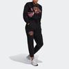 adidas Originals X Disney Bambi Print Casual Long Pants Women Bottoms Black HE6859