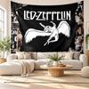 Led Zeppelin Wall Tapestry, Soft Fabric Wall Hanging, Decorative Backdrop For Bedroom Home Wall Art