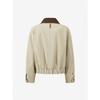 Cc Collect Corduroy Collar Cotton Crop Jumper C261msj003