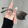 New Trend Photochromic Glasses Fashion Color Changing Lens Retro Optical Eye Protection for Men Women Outdoor