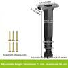 Telescopic Adjustable Bed Beam Support Foot Reinforced Plastic Furniture Leg Sofa Leg Bed Bottom Load Bearing Bracket